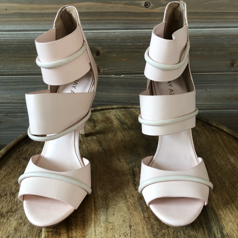 Jay Adoni Calla Sandal in Blush Size 8 - Picture 3 of 8